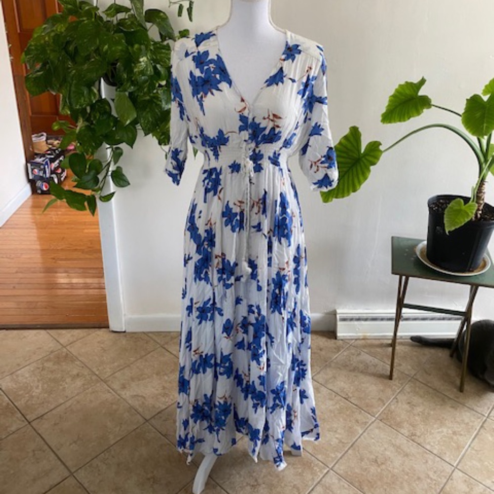 Women's Floral Maxi Dress